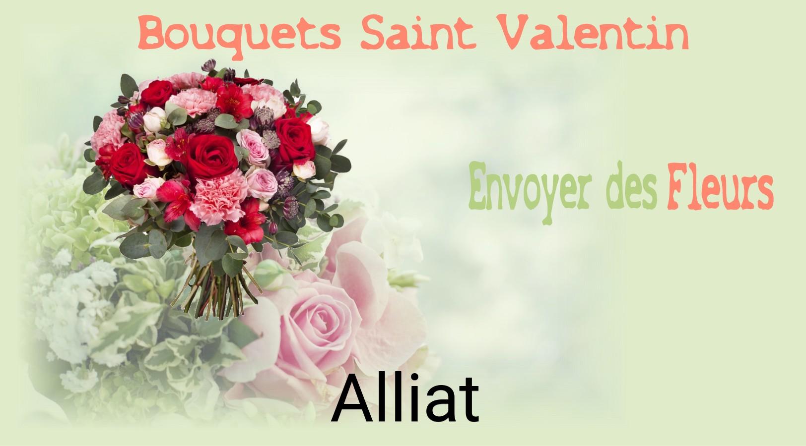 Roses de Saint-Valentin livrées à Alliat